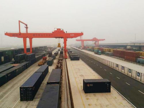 Railway cargo station project