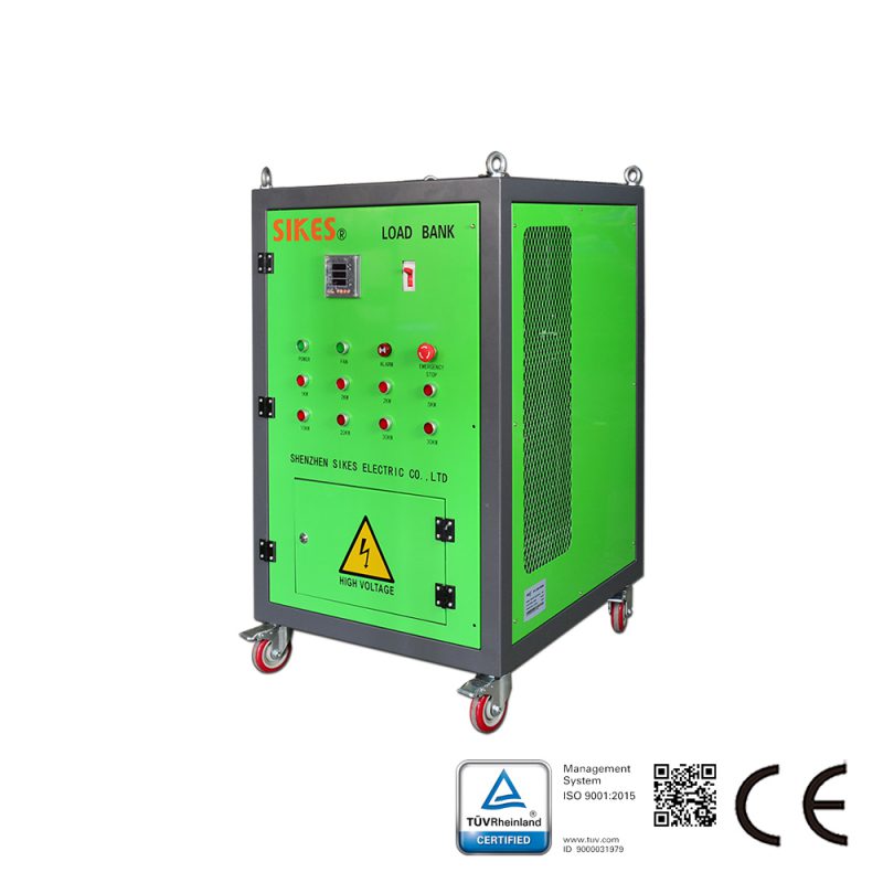 Resistive load bank 100KW, 800VDC