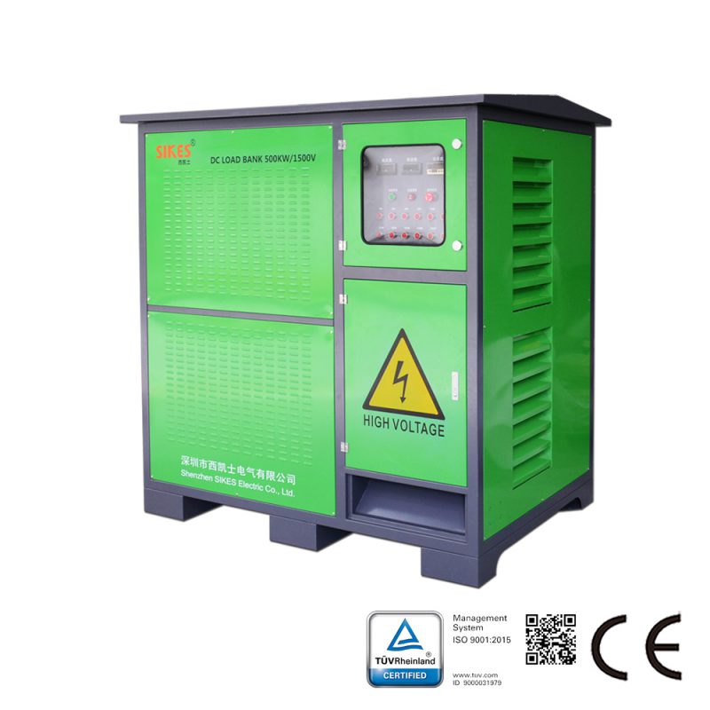 Resistive load bank 500KW, 1500VDC